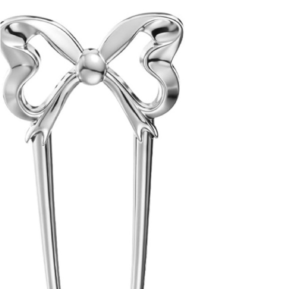 Elegant Silver Hairpin